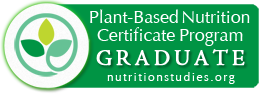 Plant based nutrition certificate program graduate
